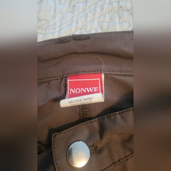 💜4/$20💜NONWE brown baggy cargo pants - Picture 4 of 6